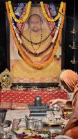 Jalabhisheka and Shodashopachara Puja by HH Swamiji on Samaradhana Divasa of HH Shrimat Pandurangashram Swamiji. SCM-Karla.(16 June 2026)